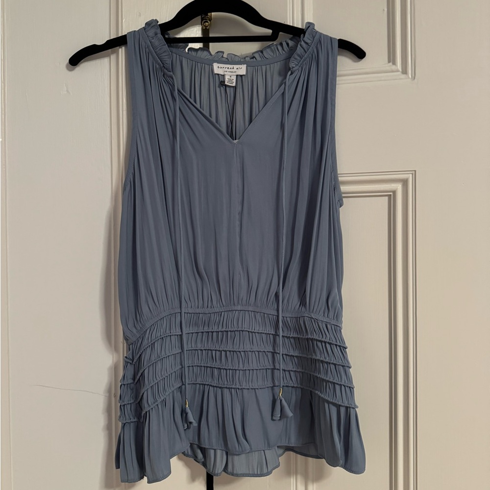 Current Air Smocked Waist Top